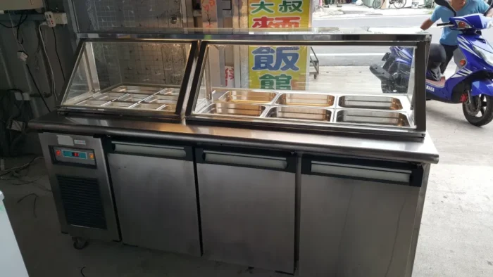 臥式食物保冷冰箱